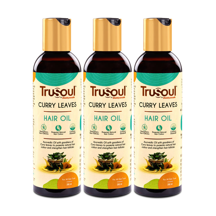 TruSoul By Baidyanath Curry Leaves Hair Oil, 200ml