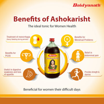 Baidyanath Ashokarishta-450 ml ( Pack of 2)