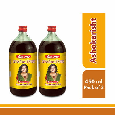 Baidyanath Ashokarishta-450 ml ( Pack of 2)