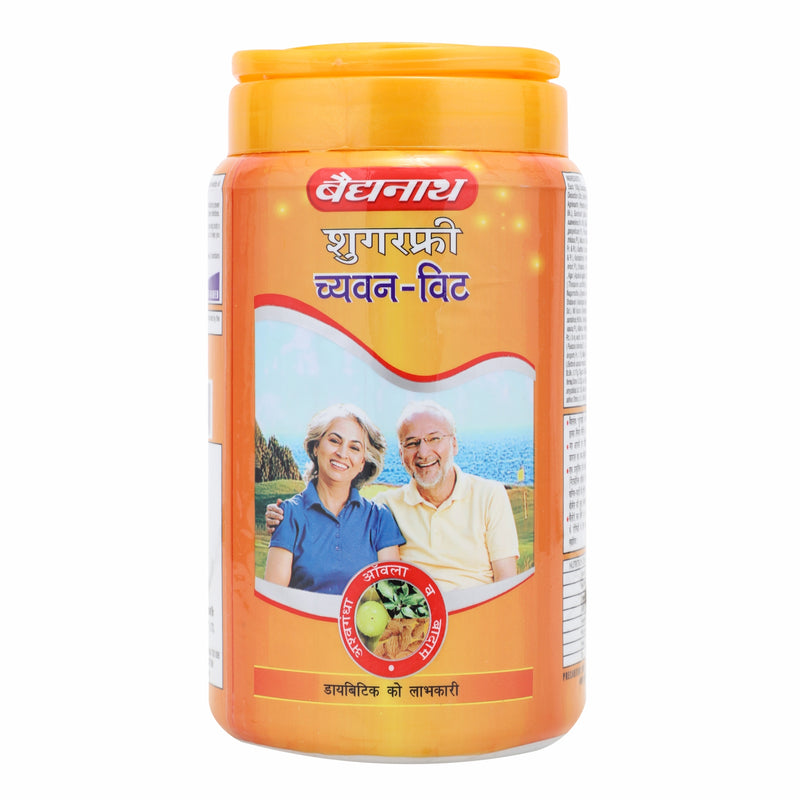Baidyanath Sugarfree Chyawan-Vit Specially Formulated Chyawanprash With No Added Sugar- With Benefits Of Amla, Ashwagandha And Almonds| Ayurvedic Immunity Booster