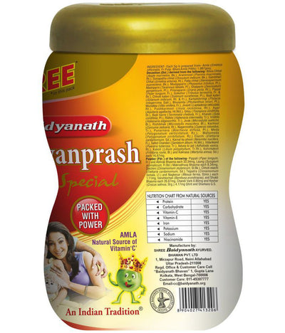 Baidyanath Chyawanprash Special 900 Gram With 100 Gram Extra