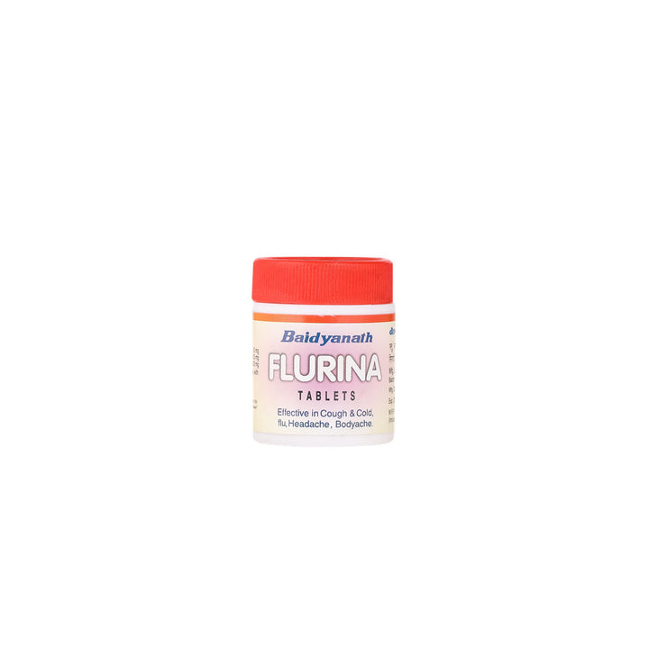 Baidyanath Flurina tablet helps in cough, cold, flu, headache and bodyache 20 tablets