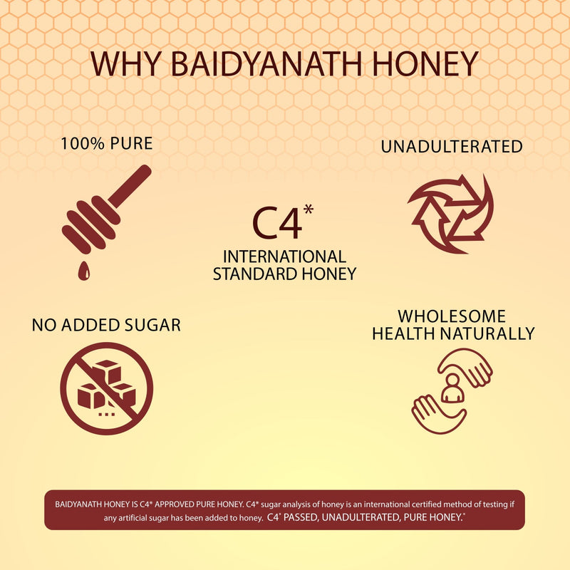 honey with no sugar added