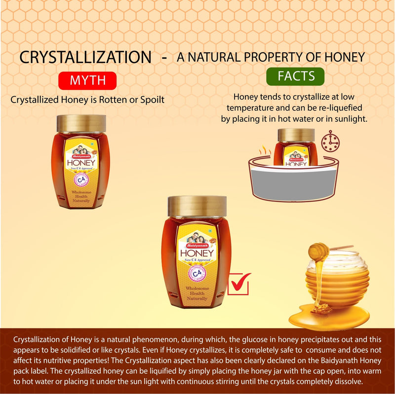 honey with no sugar added