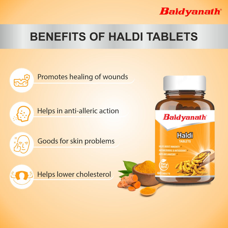 Baidyanath Haldi tablets