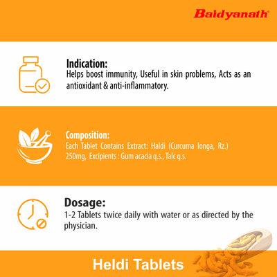 Baidyanath Haldi tablets