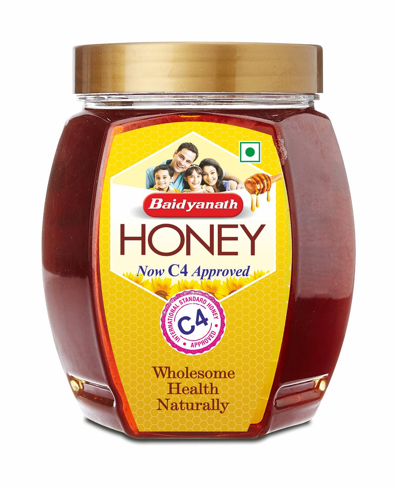 Baidyanath Honey C4 Approved, Unadulterated, Pure Honey (1 kg)