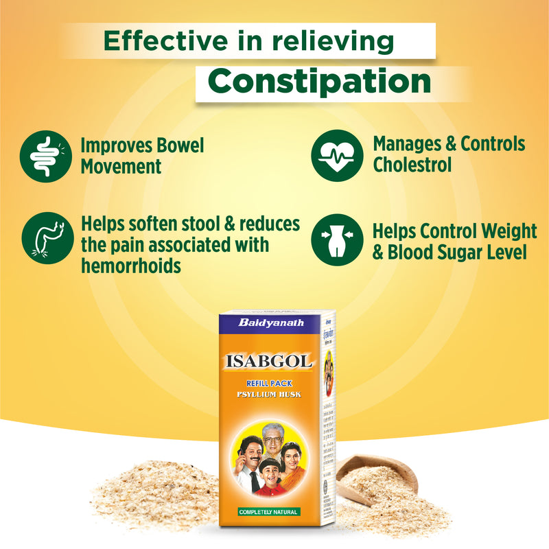Baidyanath 99% Pure Isabgol-Pack of 2*120g