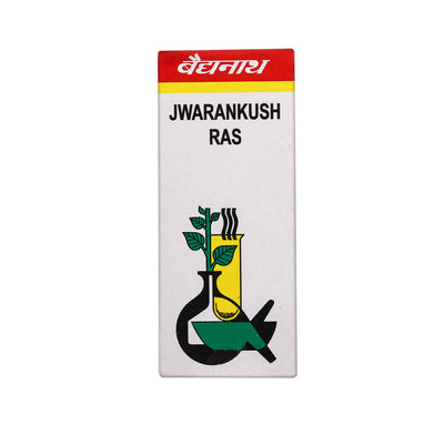 Baidyanath Jwarankush Ras used in the treatment of fever and diarrhoea 