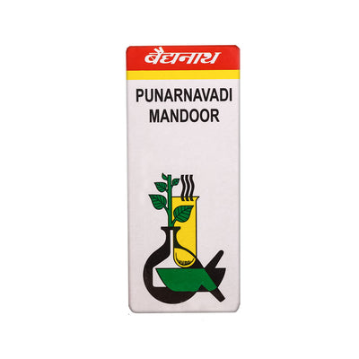 Baidyanath Punarnawadi Mandoor Helps in Jaundice and liver Enlargement 40 tablet