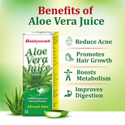Baidyanath Aloe Vera Juice -1L* 3 Pack