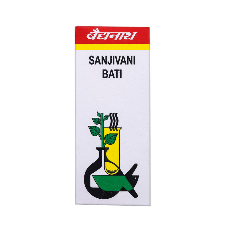 Baidyanath Sanjivani Bati Helps in treatment of Indigestion, Fever, Cholera, Digestive Disorders 40 tablets.