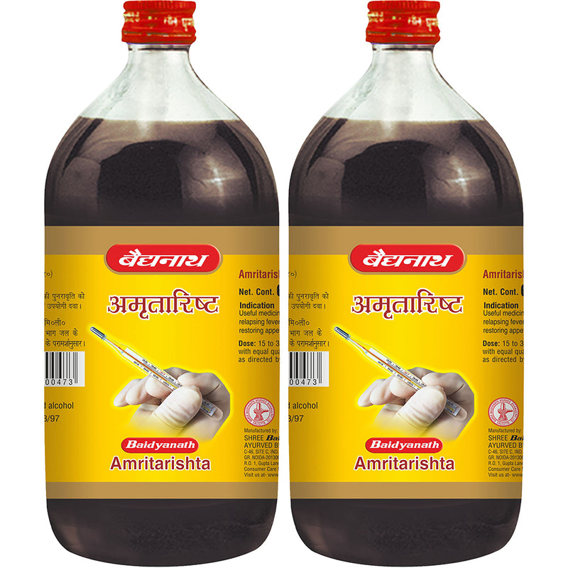 Baidyanath Amritarishta Pack of (450 ml) (Pack of 2 )