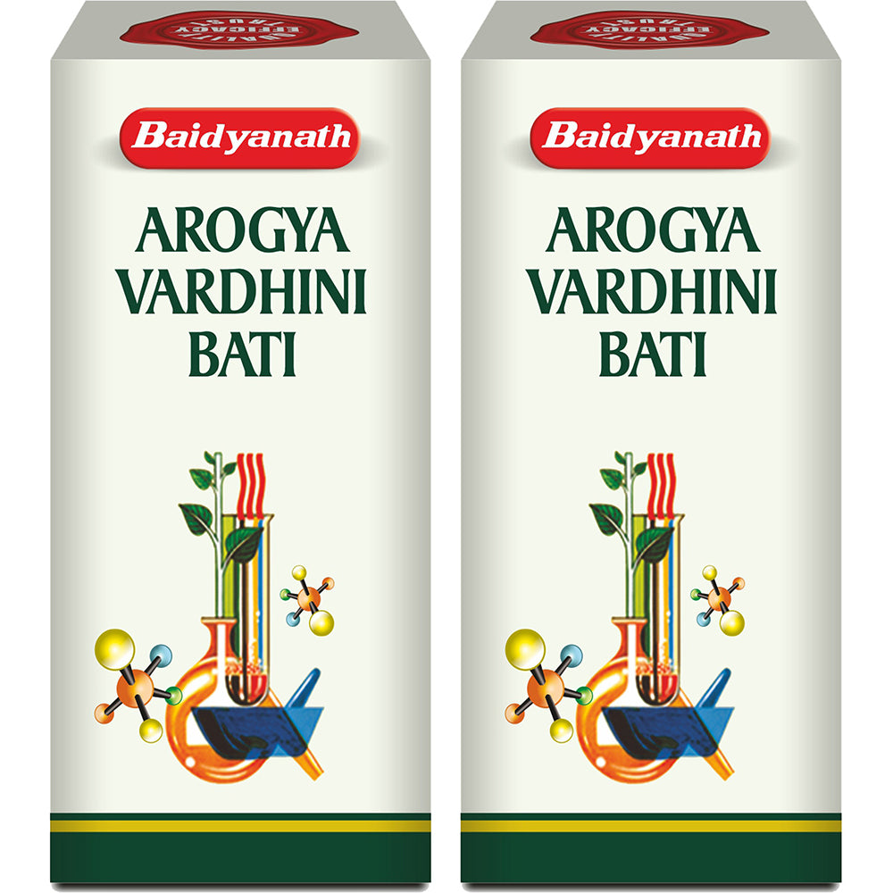 Baidyanath Arogya Vardhini Bati (80 Tablets) Pack of 2