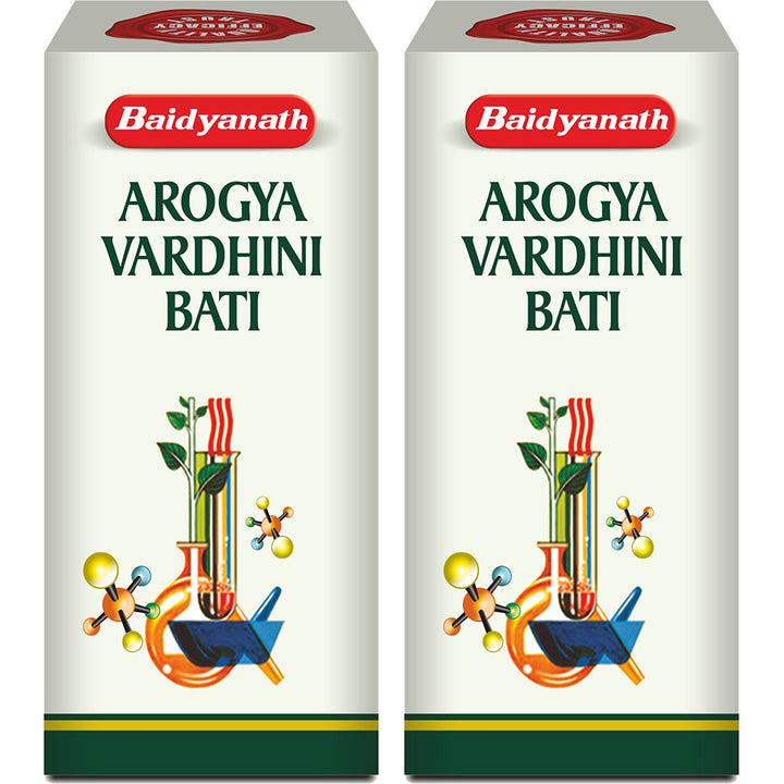 Baidyanath Arogya Vardhini Bati (80 Tablets) Pack of 2