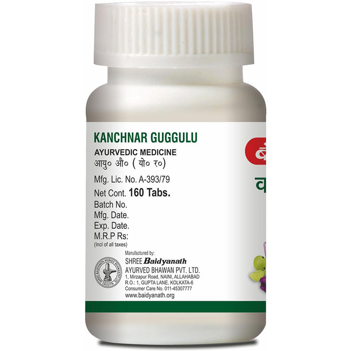 Baidyanath Kanchnar Guggulu 160 Tablets