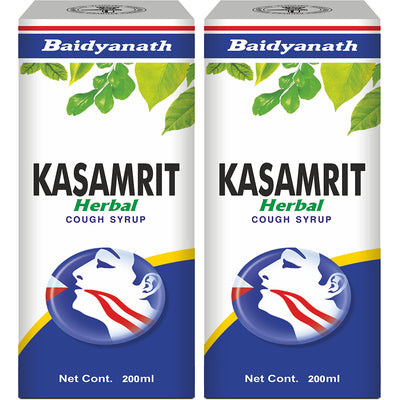 Baidyanath Kasamrit Herbal Cough Syrup Pack of 2