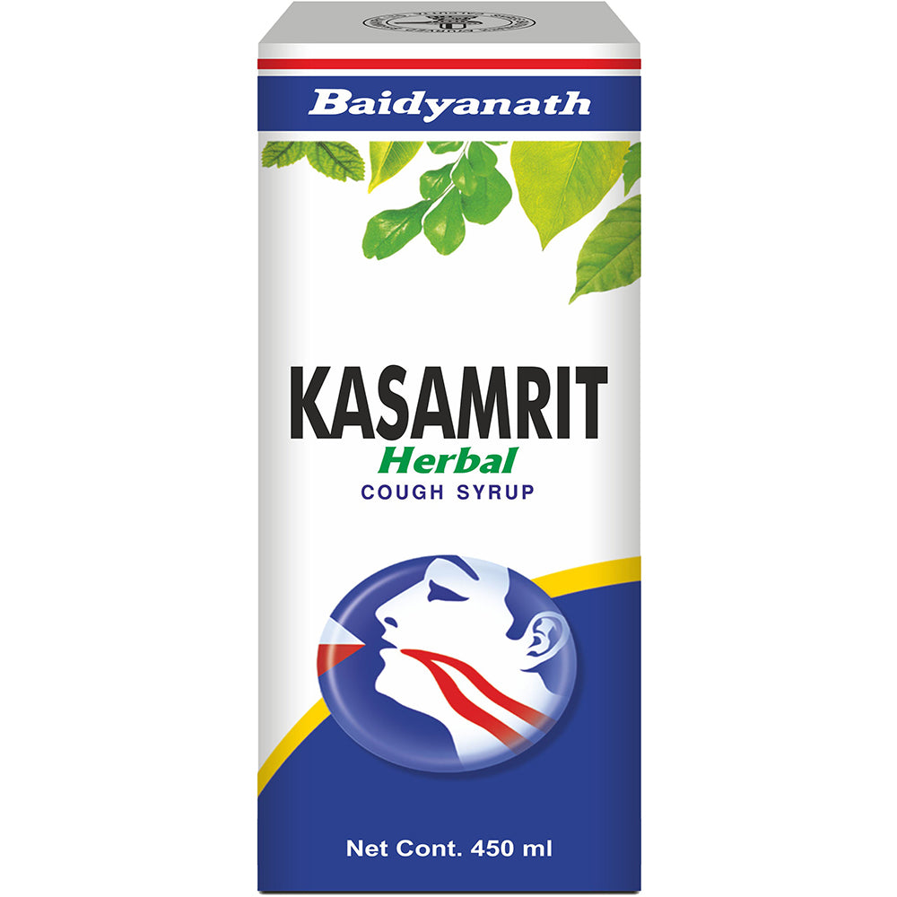 Baidyanath Kasamrit Herbal and Ayurvedic Cough Syrup (450 ml