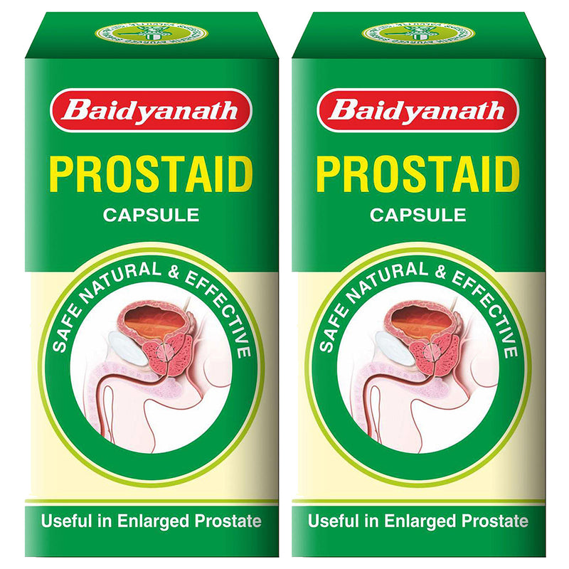 Baidyanath Prostaid Capsule 60 Capsules (Pack of 2)