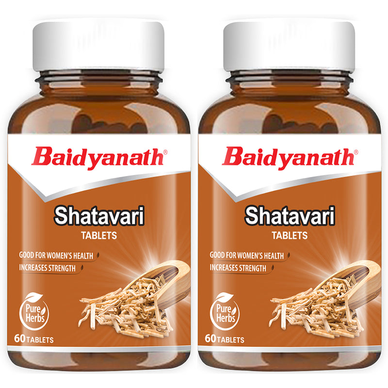 Baidyanath Shatavari Tablets 60 Tablets (Pack of 2)