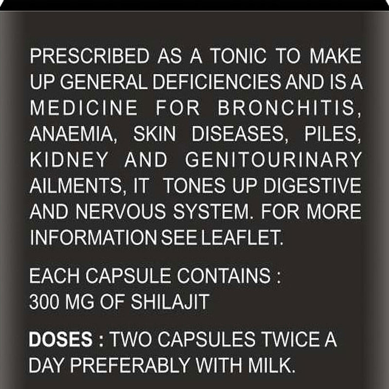 Baidyanath Shodhit Shilajit (30 Capsules)