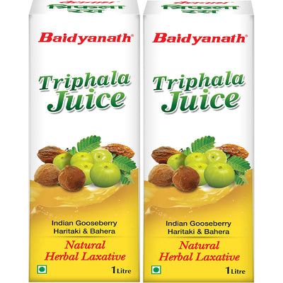 Baidyanath Triphala Juice 1 L (Pack of 2)