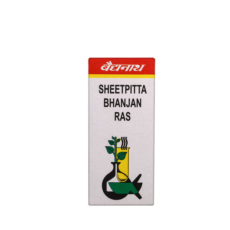 Baidyanath Sheetpittabhanjan Ras Helps in Indigestion 40 Tablets