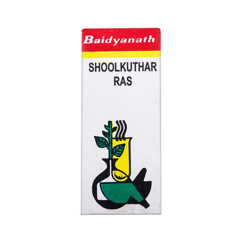 Baidyanath Shoolkuthar Ras Helps in treatment if Constipation and Haemorrhoids (piles) 80 tablets.