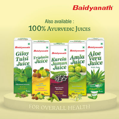 Baidyanath Wheatgrass Juice 1 L – Natural Detoxifier - Herbal Supplement to Help boost Immunity, Purifies blood Improves digestion & metabolism