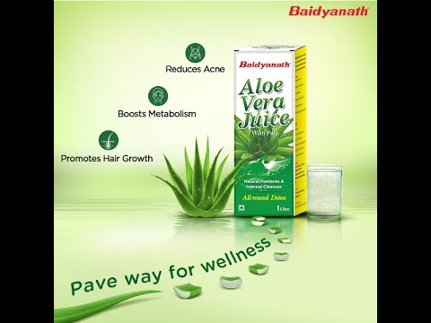 Baidyanath 99.6% Pure Aloe Vera Juice 1 Litre